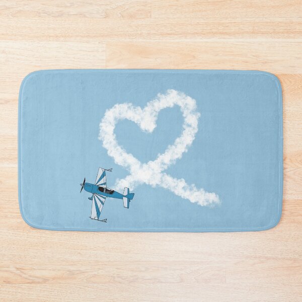 Item preview, Extra 300 Heart Loop Stunt Plane Aviation Design  designed and sold by skye-studio.