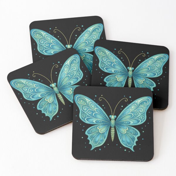 Artikelvorschau, Mint Flutterby entworfen und verkauft von ChaosEmporium.
