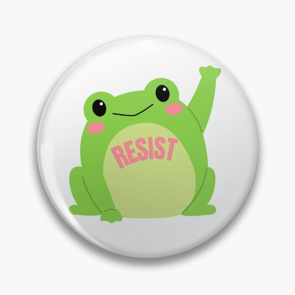 Item preview, Cute frog, RESIST designed and sold by CheekyGrace.