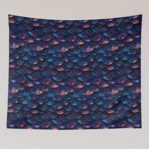 Item preview, Galactic Sky Dragon Scales designed and sold by ChayanJaiya.