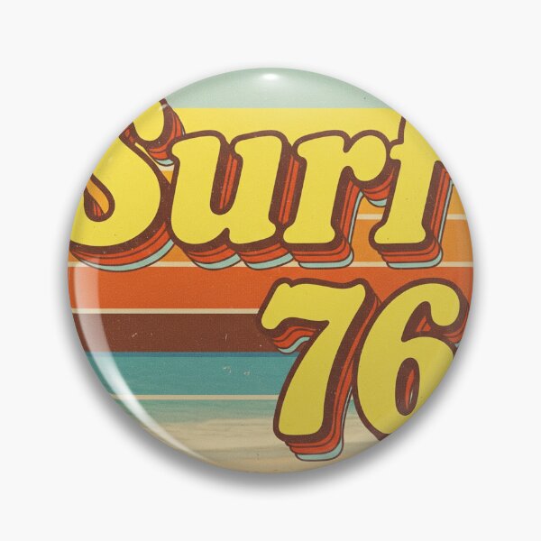 Item preview, Surf 76 - Retro Beach Vibes designed and sold by SaltySeaDreams.