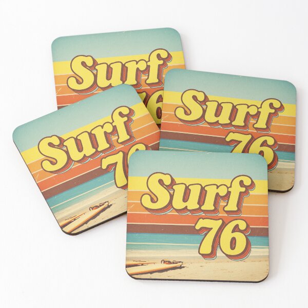 Item preview, Surf 76 - Retro Beach Vibes designed and sold by SaltySeaDreams.