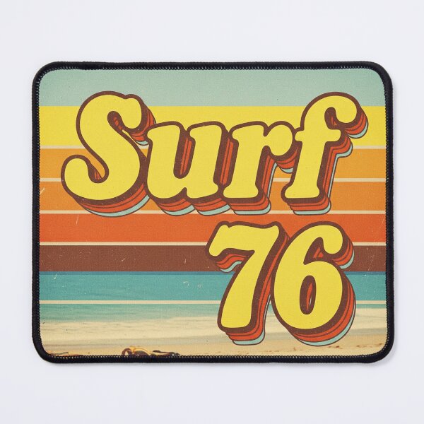 Item preview, Surf 76 - Retro Beach Vibes designed and sold by SaltySeaDreams.