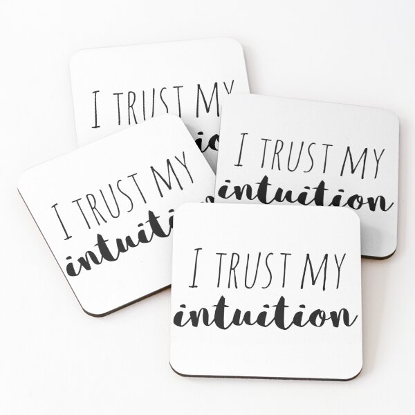 Item preview, I Trust My Intuition – Affirmation – Inner Wisdom Quote Design designed and sold by Camila  Ardila.