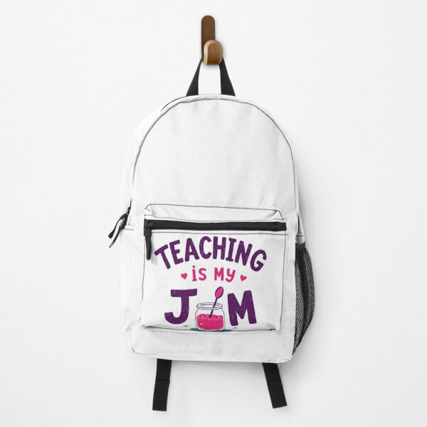 Item preview, Teaching Is My Jam – Cute Teacher Design designed and sold by Leen Artie Studio.