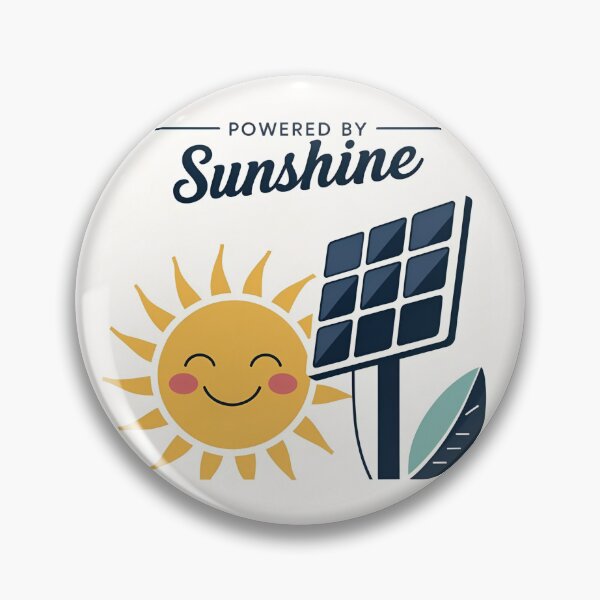Item preview, Powered by Sunshine – Solar Energy Art designed and sold by ASKprints.