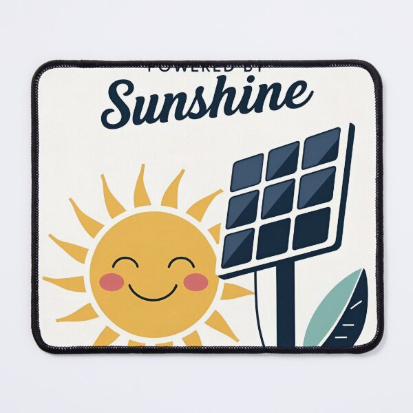 Item preview, Powered by Sunshine – Solar Energy Art designed and sold by ASKprints.