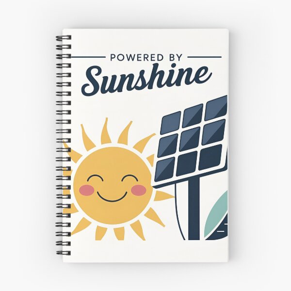 Item preview, Powered by Sunshine – Solar Energy Art designed and sold by ASKprints.