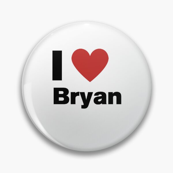 Item preview, I Love Bryan — My Heart’s Noble Champion designed and sold by CapriCreatives.