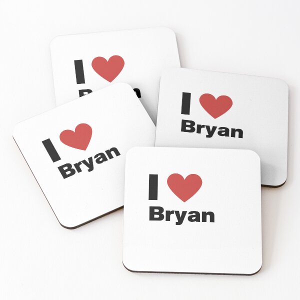 Item preview, I Love Bryan — My Heart’s Noble Champion designed and sold by CapriCreatives.
