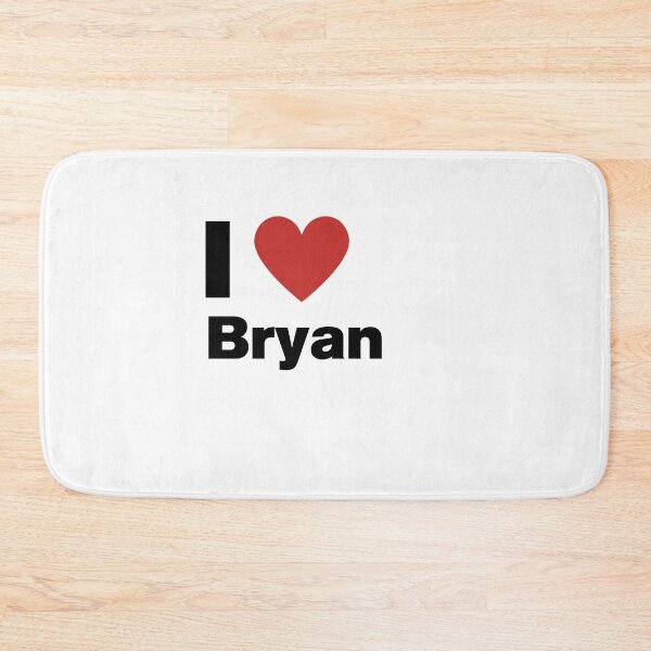 Item preview, I Love Bryan — My Heart’s Noble Champion designed and sold by CapriCreatives.