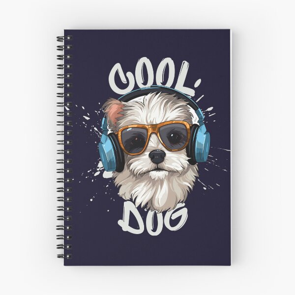 Item preview, Perro hipster genial con auriculares y gafas de sol designed and sold by PCGraphicStudio.