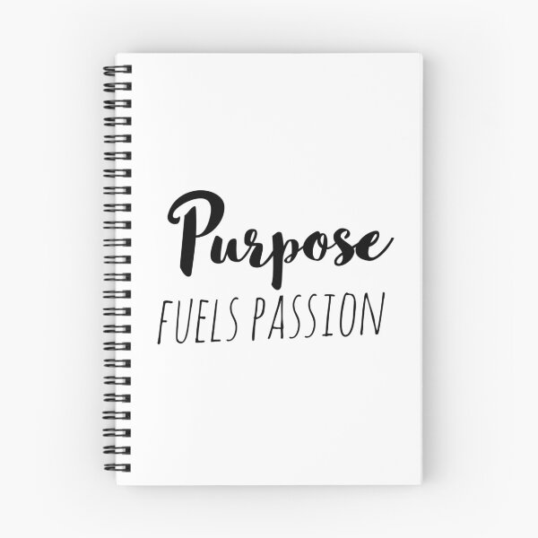 Item preview, Purpose Fuels Passion – Affirmation – Inspirational Drive Quote Design designed and sold by Camila  Ardila.