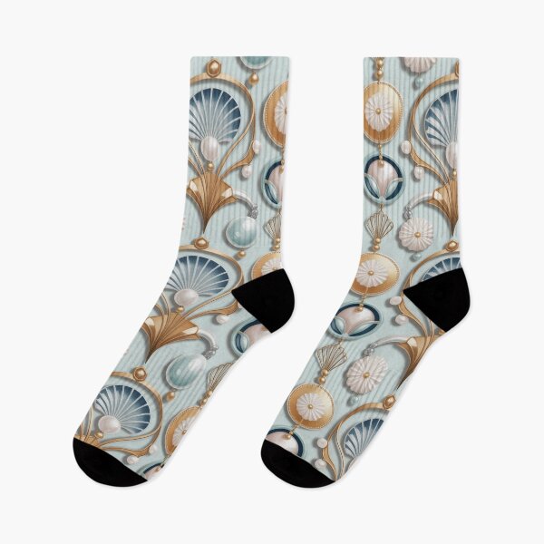 Item preview, Gatsby-Style Pearl Blossom Pattern designed and sold by mittie101.