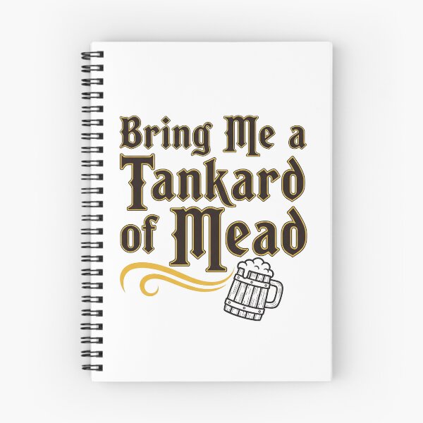 Item preview, Bring Me a Tankard of Mead – Medieval Fantasy Quote Tee designed and sold by shashtopia.