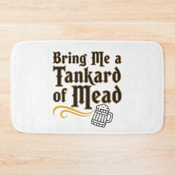 Item preview, Bring Me a Tankard of Mead – Medieval Fantasy Quote Tee designed and sold by shashtopia.