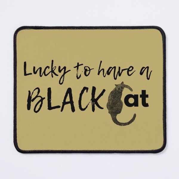 Item preview, Lucky to have a black cat designed and sold by alczar.