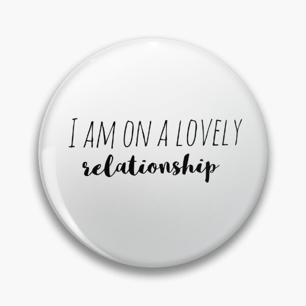 Item preview, I Am in a Lovely Relationship – Affirmation – Loving Union Typography Design designed and sold by Camila  Ardila.