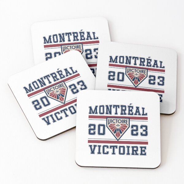 Item preview, Montreal Victoire PWHL Vintage Logo designed and sold by coffeepolicy.