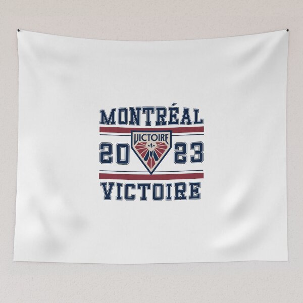 Item preview, Montreal Victoire PWHL Vintage Logo designed and sold by coffeepolicy.