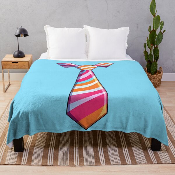 Item preview, Colorful Striped Necktie Illustration designed and sold by Rue Market.