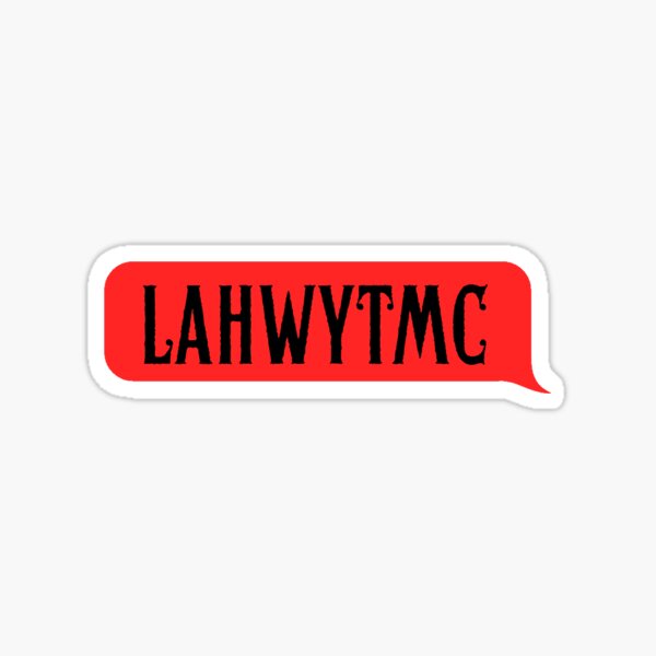 Item preview, LAHWYTMC Smut Acronym Chat Bubble designed and sold by LinaDesignsLove.