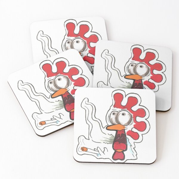 Item preview, Screaming Chicken – Smoky Rooster Panic designed and sold by AboveAlll.