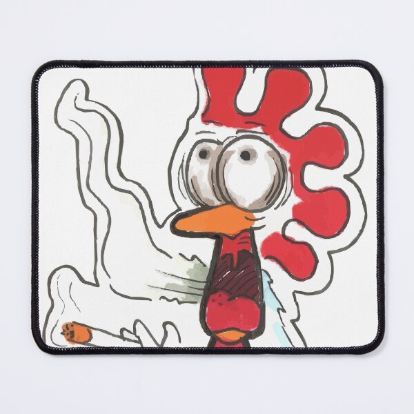 Item preview, Screaming Chicken – Smoky Rooster Panic designed and sold by AboveAlll.