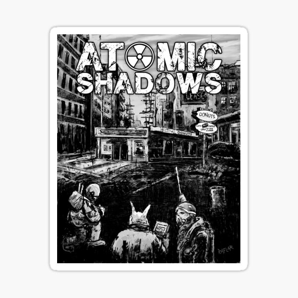 Item preview, Atomic Shadows RPG - Cover Art designed and sold by Wallhalla Games.