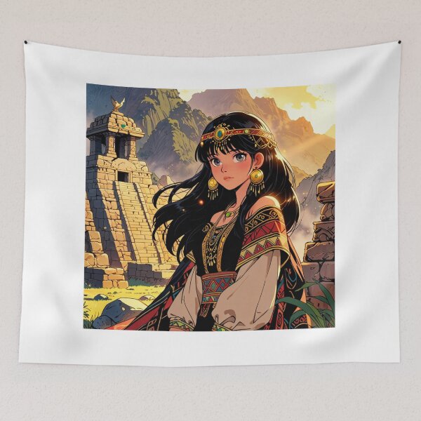 Item preview, MAMA COCHA – GODDESS OF THE SEA anime poster designed and sold by BespokeBrushes.