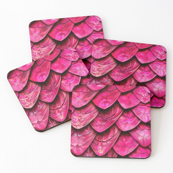 Item preview, The scales of the Vibrant Pink Dragon from the Land of Sweets designed and sold by ChayanJaiya.