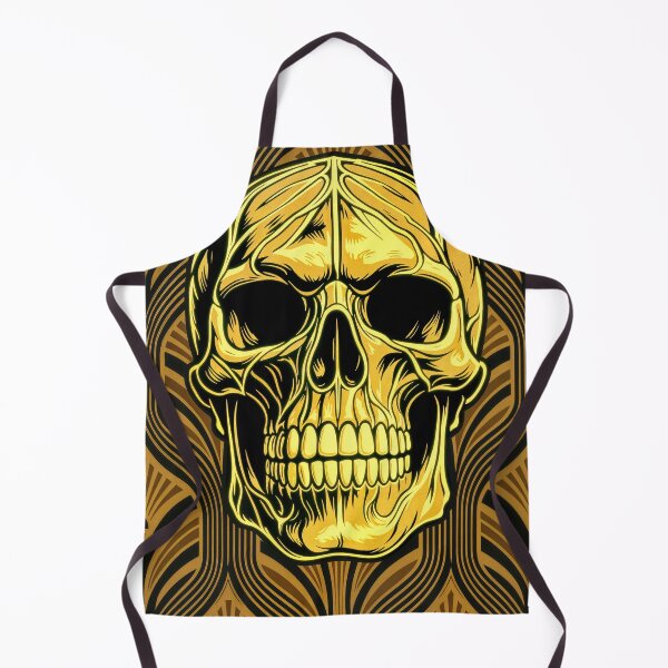 Item preview, Gilded Skull – Art Deco Death with Vintage Glamour designed and sold by HiresFilm.