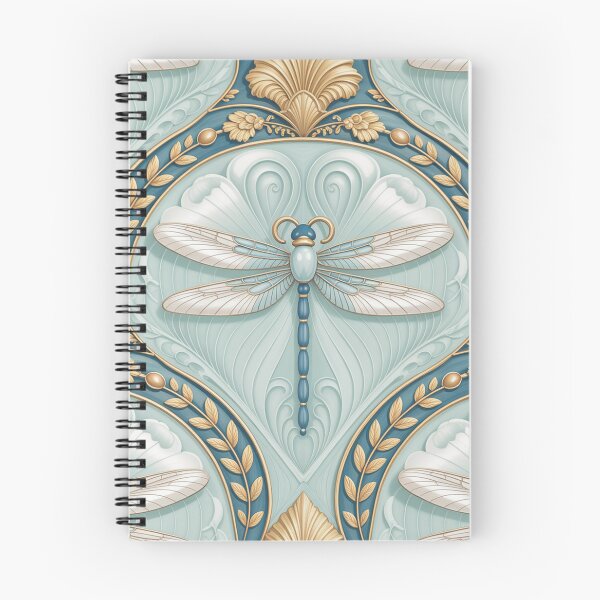 Item preview, Dreamy Deco: Dragonflies, Florals, Shell Motifs designed and sold by mittie101.