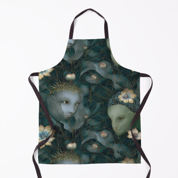 Item preview, Naiads Enjoying the Flowers at the Water's Edge designed and sold by Monochrome-Dog.