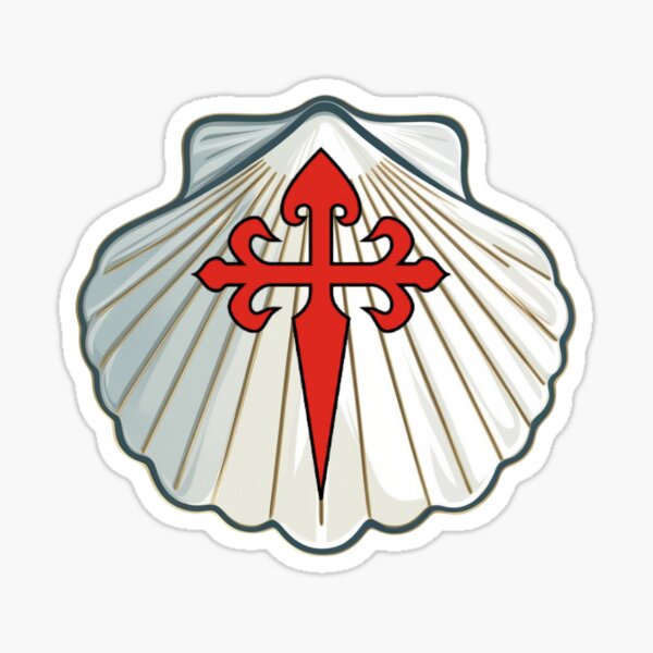 Artikel-Vorschau von Jakobsmuschelschale des Jakobswegs, designt und verkauft von bcpilgrim.