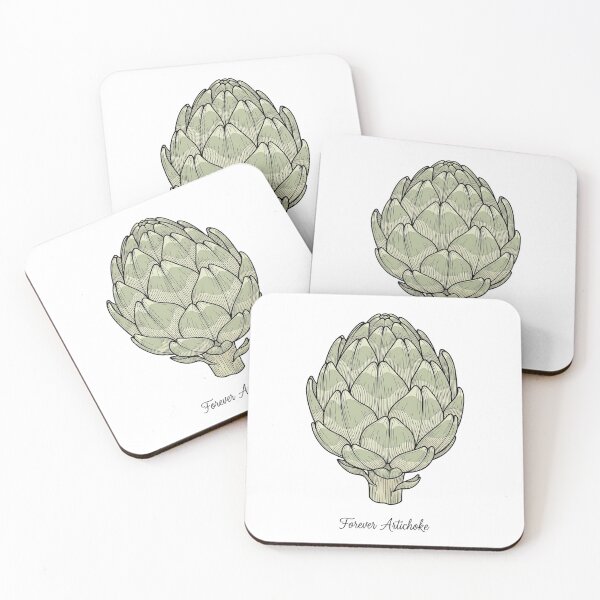Item preview, Forever Artichoke – Botanical Artichoke Illustration designed and sold by shashtopia.