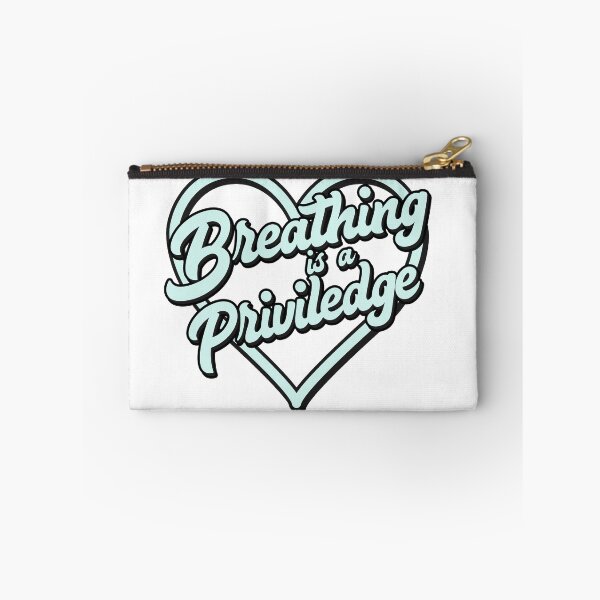Item preview, Breathing is a priviledge - quote designed and sold by Lyxy.
