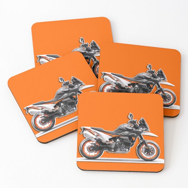 Aperçu de l'œuvre Moto KTM 890 SMT – Orange Power Design créée et vendue par MarcVan.
