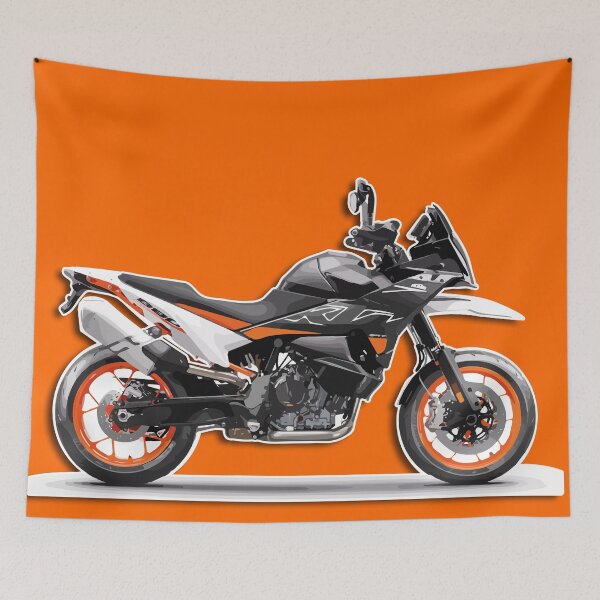 Artikelvorschau, KTM 890 SMT Motorrad – Orange Power Design entworfen und verkauft von MarcVan.