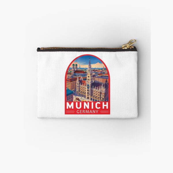 Item preview, Munich Germany Travel Art Emblem designed and sold by KrisSidDesigns.
