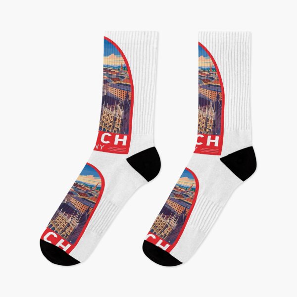 Item preview, Munich Germany Travel Art Emblem designed and sold by KrisSidDesigns.