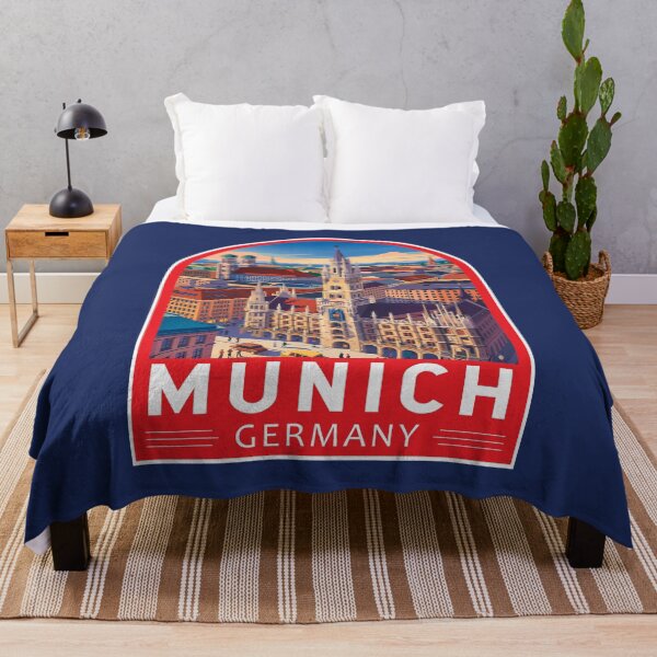 Item preview, Munich Germany Travel Art Emblem designed and sold by KrisSidDesigns.