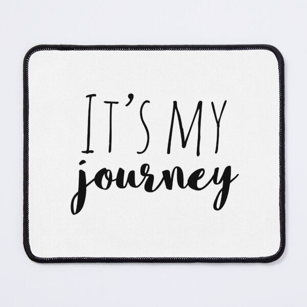 Item preview, It’s My Journey – Affirmation – Personal Path Typography Design designed and sold by Camila Ardila.