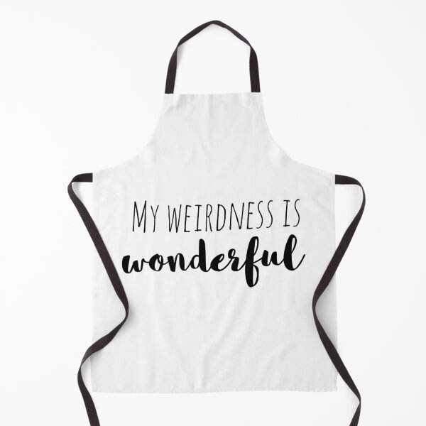 Item preview, My Weirdness Is Wonderful – Affirmation – Celebrate Uniqueness Typography Design designed and sold by Camila Ardila.
