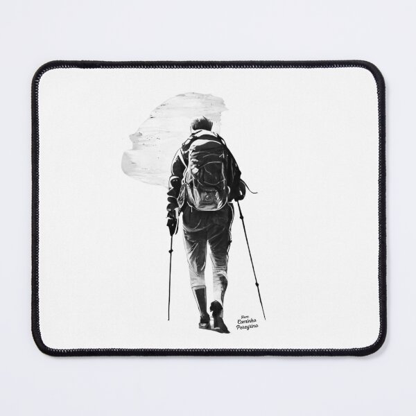 Item preview, Camino de Santiago El Peregrino Pilgrim designed and sold by bcpilgrim.