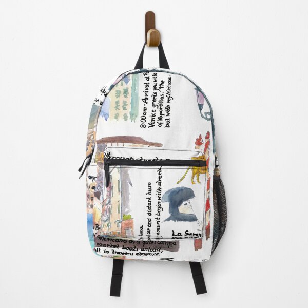 Item preview, Venice Travel Diary Sketches of Canals Dreams a Bucket List designed and sold by artshop77.