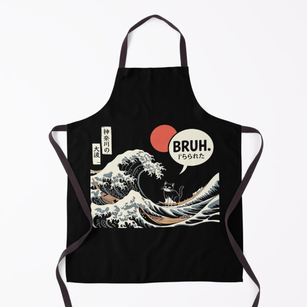Item preview, Kanagawa Bruh Cat designed and sold by ZAIKY DREAMS.