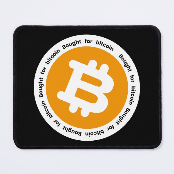 Item preview, Bought for Bitcoin – Crypto Enthusiast Circle Design designed and sold by MarcVan.