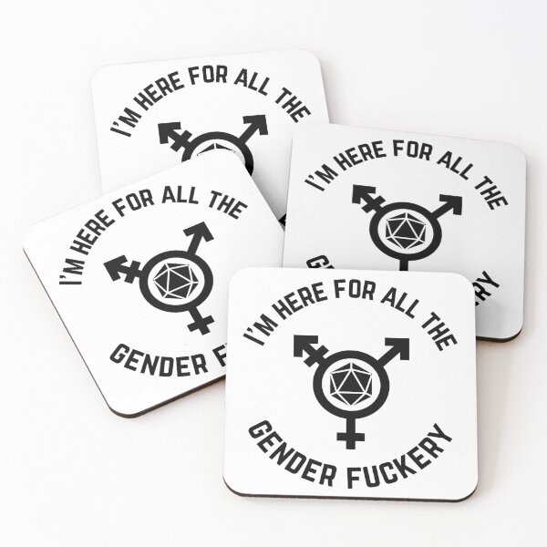 Item preview, I'm here for all the gender fuckery designed and sold by MaeleaTan.