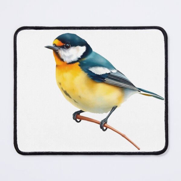 Item preview, Watercolor coal tit designed and sold by Marianne1108.
